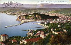 POSTAL Niza Generlae visto de la VENDIMIA tomado del montaje del boro