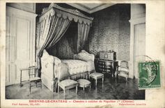 VINTAGE POSTCARD Brienne the Castle Room has Coucher Of Napoleon 1st