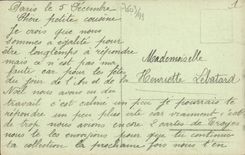 VINTAGE POSTCARD Troyes Jube As a Pierre Of the Church co. Madeleine