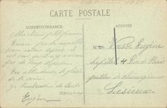 VINTAGE POSTCARD Troyes Panorama Is Seen from of the Madeleine