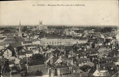 CPA Troyes Panorama Est Vue prise de la Madeleine