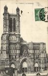 CPA Troyes La Cathedrale