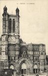 CPA Troyes La Cathedrale
