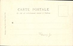 VINTAGE POSTCARD Fire De Crespy Mars Crespy Ruins Of the House March 26th, 1903