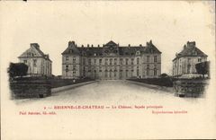 VINTAGE POSTCARD Brienne the Castle the Castle Principal Frontage