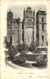 VINTAGE POSTCARD Rodez the Cathedral