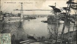 CPA Marseille L'Entree Du Vieux Port