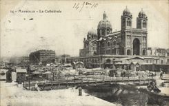 CPA Marseille La Cathedrale