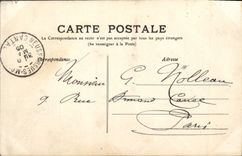 VINTAGE POSTCARD Auvergne Flour Saint View