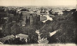 VINTAGE POSTCARD Angouleme Panorama Taken Of the Beaulieu Rampart