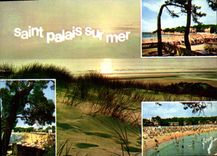 MODERN CARD Holy Palate On Sea Seen of the beach