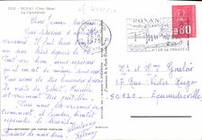 POSTAL MODERNA Royan la catedral