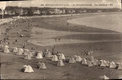 VINTAGE POSTCARD Royan Large Conche View