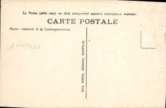 Opinión grande de la concha de Royan de la POSTAL de la VENDIMIA