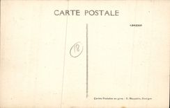 VINTAGE POSTCARD Chateauneuf on Expensive Panoramic View taken Terrace of the castle