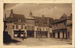 VINTAGE POSTCARD Sancoins Places Trade