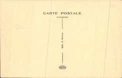 VINTAGE POSTCARD Sancoins Places Trade