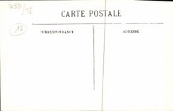 Ataque frontal meridional de Bourges de la POSTAL de la VENDIMIA del corazón de Jacques del paladar