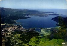 MODERN CARD Oporto Vecchio Gulf and the splits Corsica Corsica