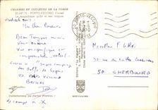 MODERN CARD Oporto Vecchio Gulf and the splits Corsica Corsica