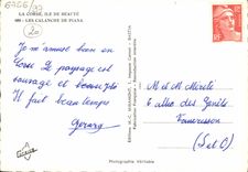 MODERN CARD Corsica Corsica the Creek of Piana