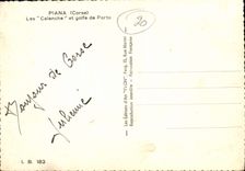 MODERN CARD Piana the Creek and gulf of Oporto