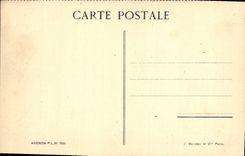 Collar de Córcega de la POSTAL de la VENDIMIA de Vergio Córcega