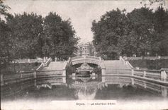 VINTAGE POSTCARD Dijon the Water Tower