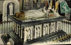 VINTAGE POSTCARD Dijon the Tomb of Philippe the Bold one