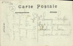 VINTAGE POSTCARD Dijon the Monument of Sadi Carnot