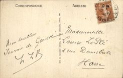 VINTAGE POSTCARD Dijon Abbey of the Carthusian monks the well of Judaica Brace