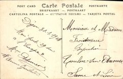 VINTAGE POSTCARD Dijon the Public garden Darcy and the hotel of the bell