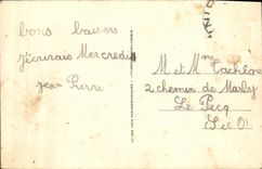 POSTAL Binic de la VENDIMIA el embarcadero de la linterna y una esquina de la playa