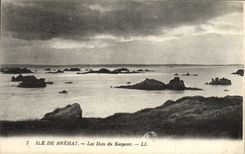 CPA Ile De Brehat Les Ilots du Kerpont
