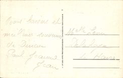 Arcadas de Dinan de la POSTAL de la VENDIMIA de la calle vieja de las casas del sombrerero de Davy Cordeliers