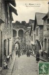 VINTAGE POSTCARD Dinan Street and Porte of Jersual Children