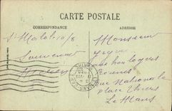 VINTAGE POSTCARD Dinan View taken of the Jump has ass