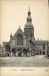 VINTAGE POSTCARD Dinan the Church Holy Saver
