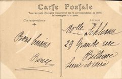 VINTAGE POSTCARD Dinan Seen on the Rancid catch of the English Garden