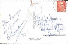 MODERN CARD Hillon the church Machines and moulon Roland Plage of the Fashionable country inn Lermot Hotel St Nicolas