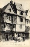 CPA Lannion Maison dite du Chapelier (animee)