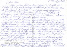 MODERN CARD Lanvellec Seen air Castle of Rosanbo