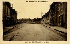 VINTAGE POSTCARD Lanvollon the Place