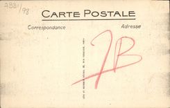 VINTAGE POSTCARD Loguivy the Port and the Large Rock Boats Painter