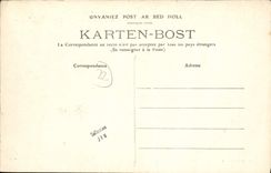 VINTAGE POSTCARD Surroundings of Perros Guirec Louannec the church