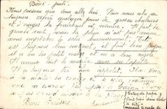 VINTAGE POSTCARD the six Saints healers of Notre Dame Top close Montoncourt