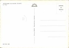 MODERN CARD Notre Dame De Guildo the beach Camp-site