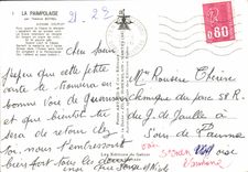 MODERN CARD Paimpolaise by Thedore Botrel Folklore Song