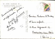 MODERN CARD Plane With the Top Plounevez Moedec the Community of Pors year Park