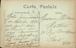 VINTAGE POSTCARD White Port the Castle of Ambroise Thomas in the Island of Illier